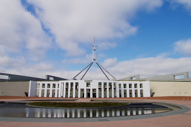 Parlament in Canberra, Australien