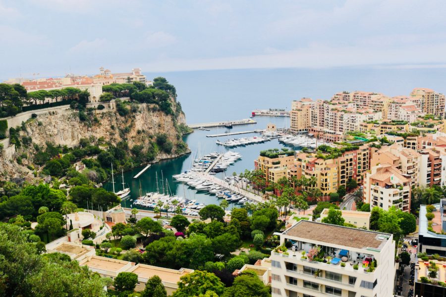 Monaco an der Coté d'Azur