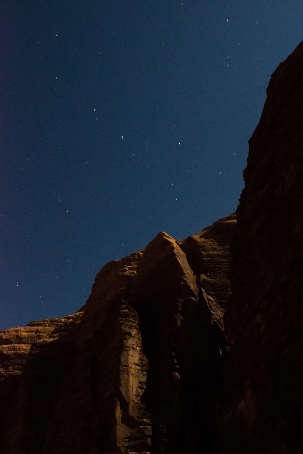 Sternenhimmel, Wadi Rum